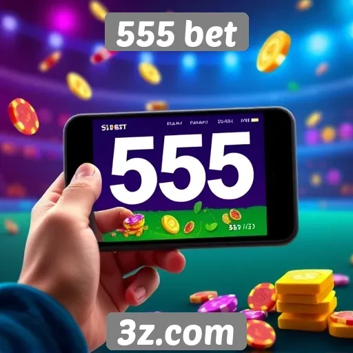 Acessibilidade do site 555 bet em dispositivos móveis